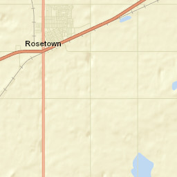 Rosetown Street Map