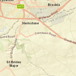 Bridgend Street Map