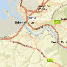 Easton-in-Gordano Street Map