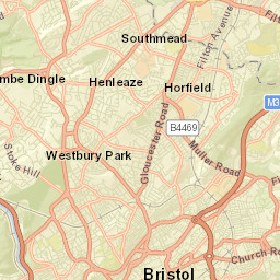 Church Ln, Henbury, Bristol BS10, UK Street Map
