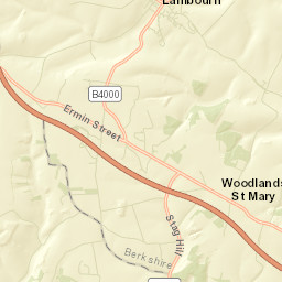 Lambourn Street Map