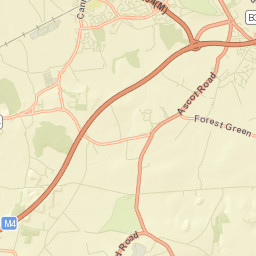 White Waltham Street Map