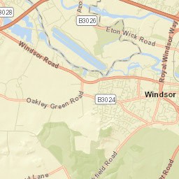 Winkfield Road, Windsor, Windsor and Maidenhead Street Map