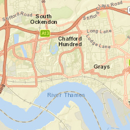 Grays Street Map