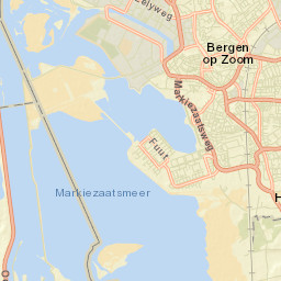 Bergen op Zoom Street Map