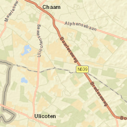 Chaam Street Map