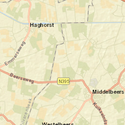 Middelbeers Street Map