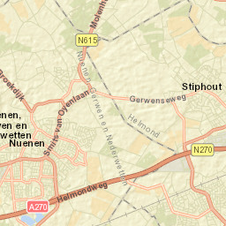 Nuenen Street Map