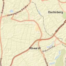Rheurdt Street Map