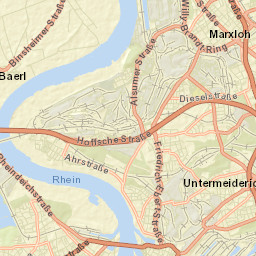 Meiderich Street Map