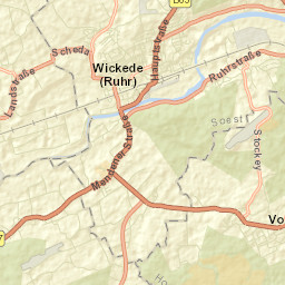 Wickede Street Map