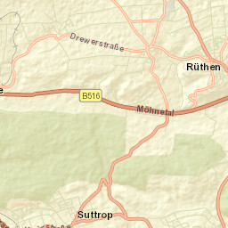 Rüthen Street Map
