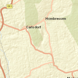 Udenhausen Street Map