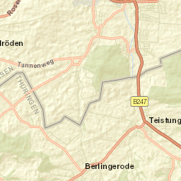 Berlingerode Street Map
