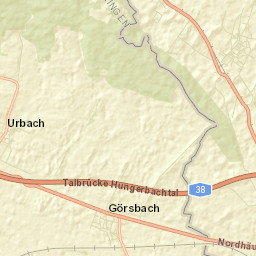 Görsbach Street Map