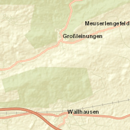 Wallhausen Street Map
