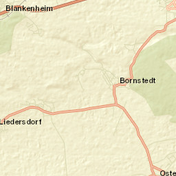 Osterhausen Street Map