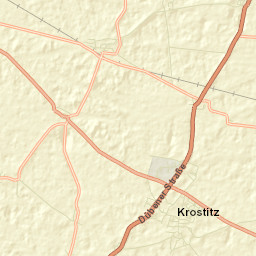 Krostitz Street Map