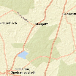 Schildau Street Map
