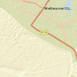 Weißwasser Street Map