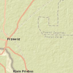 Przewóz Street Map