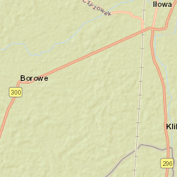 Iłowa Street Map
