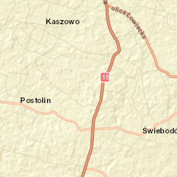 Powiat milicki Street Map