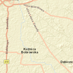 Grabów nad Prosną Street Map