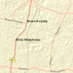 Sędziejowice Street Map