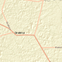 Grabica Street Map