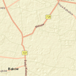 Potworów Street Map