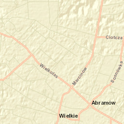 Abramów Street Map