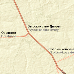 Chernitsyno Street Map