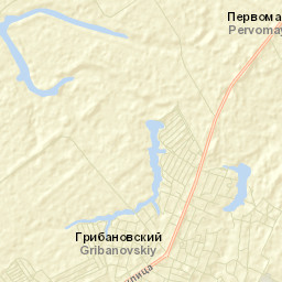 Gribanovskiy Street Map