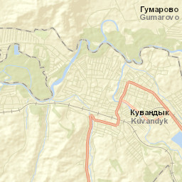 Kuvandyk Street Map