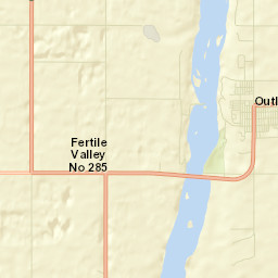 Outlook Street Map