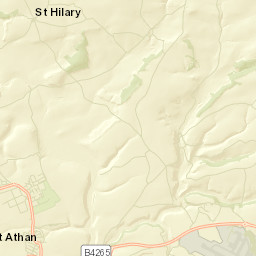 Vale of Glamorgan Street Map