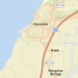 Clevedon Street Map
