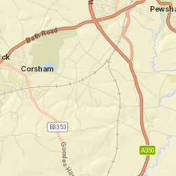 Corsham Street Map