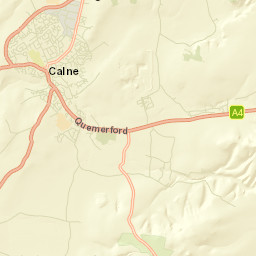 Calne Street Map