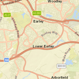Wokingham Street Map