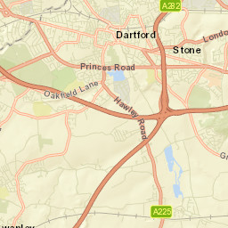 Dartford Street Map