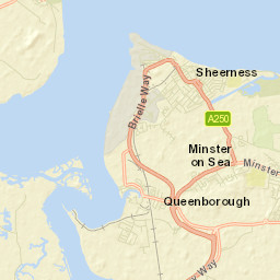Queenborough Street Map