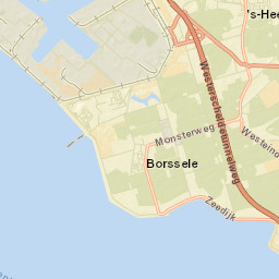Borssele Street Map