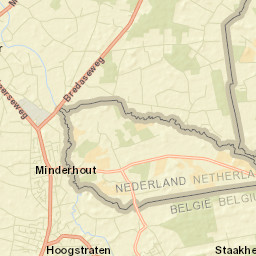 Hoogstraten Street Map