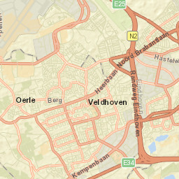 Meerhoven Street Map