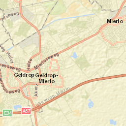 Zesgehuchten Street Map