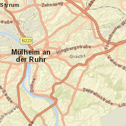 Mülheim Street Map
