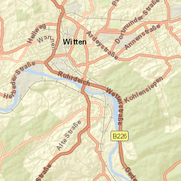 Witten Street Map