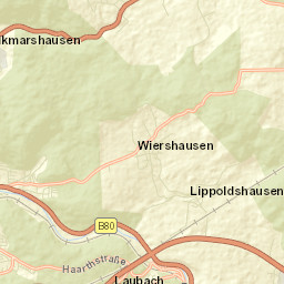 Scheden Street Map